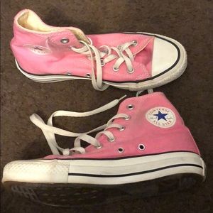 Pink converse